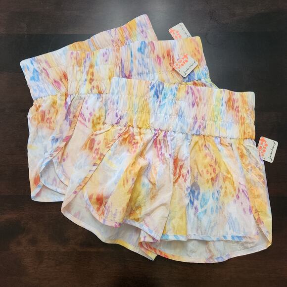 NWT Free People Movement Way Home Cosmo Combo Athletic Shorts Size Medium - Picture 9 of 9